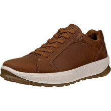 (10.5 - 11 UK (45EU), Camel) ECCO Mens Byway 2.0 Oil Nubuck Leather Trainers