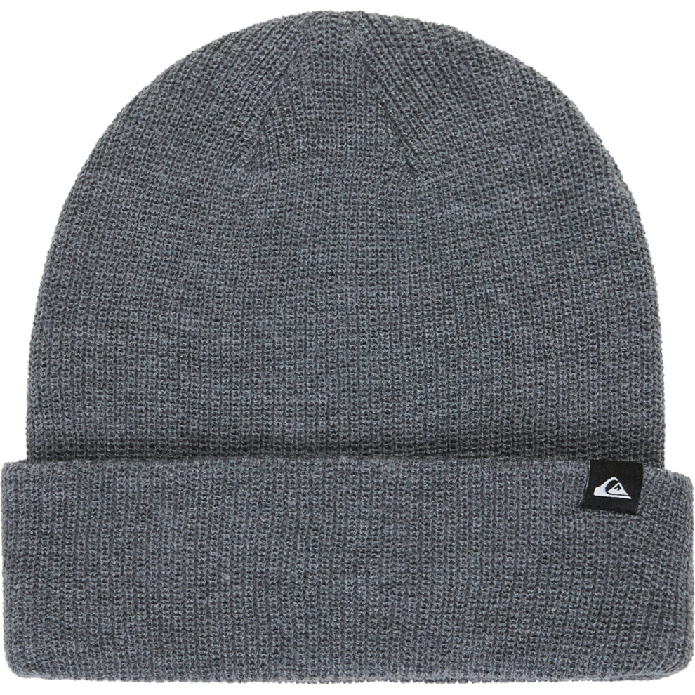 Quiksilver (One Size, Dark Grey Heather) Mens Performer Ribbed Beanie