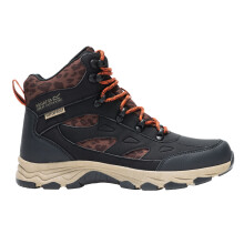 (5 UK, Black/Leopard) Regatta Womens Vendora Waterproof Walking Boots