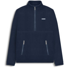 Lambretta Mens Half Zip Polar Fleece Warm Winter Pullover Jumper Top Soft