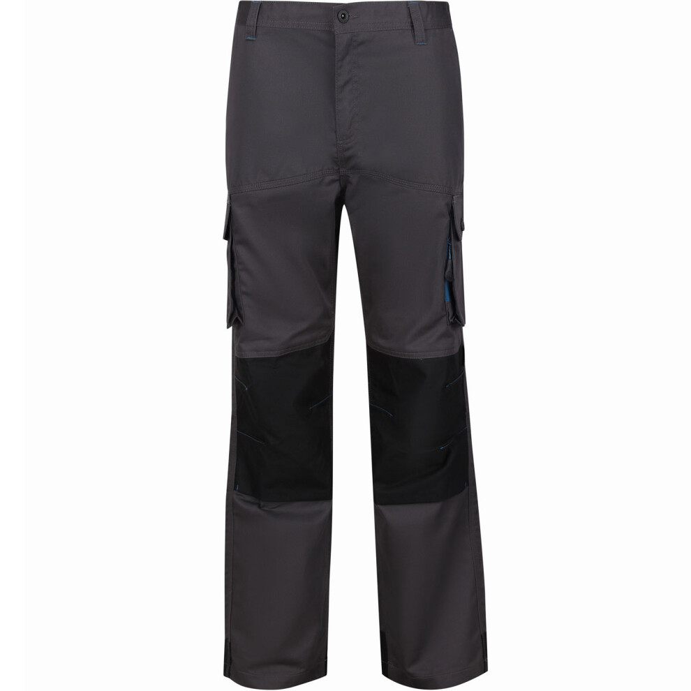 Regatta (38, Iron) Professional Mens Heroic Multi Pockets Work Workwear Pants Trousers