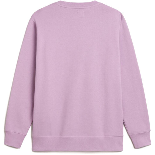 Vans (S, Lavander Mist) Vans Womens Drop V Logo BFF Crew Jumper Pullover Sweatshirt