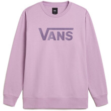 (XS, Lavander Mist) Vans Womens Drop V Logo BFF Crew Jumper Pullover Sweatshirt