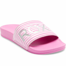 (10K UK, Fuchsia) Roxy Girls Slippy Summer Beach Holiday Sandals Flip Flops Sliders
