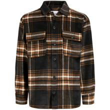 (L, Monks Robe) Jack & Jones Mens Bradley Ollie Long Sleeve Shirt