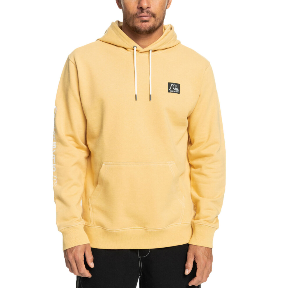 Quiksilver (S, Wheat) Mens The Original Pullover Sweater Sweatshirt Hoodie