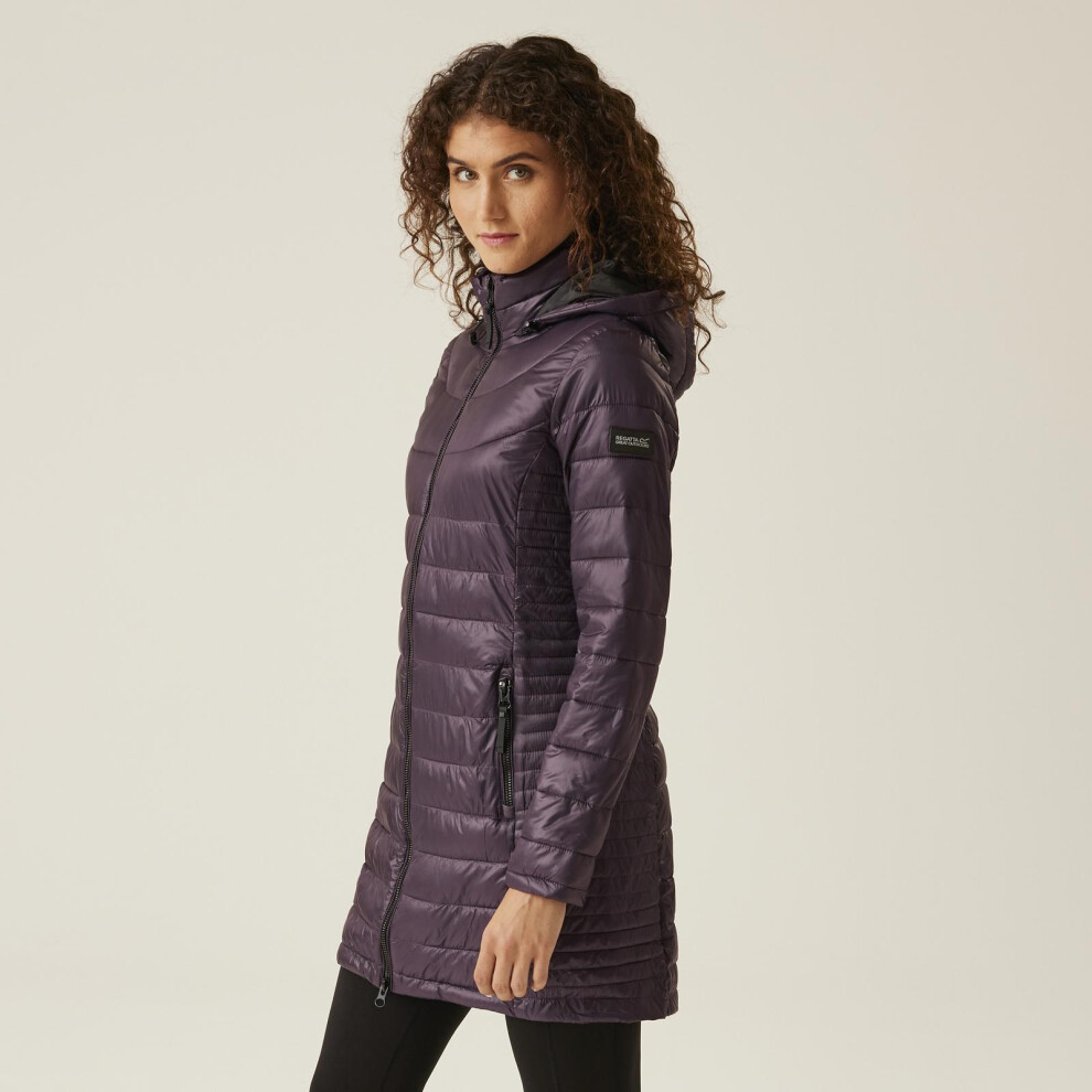 Regatta Womens Andel Iii Lightweight Longline Quilted Padded Jacket Coat