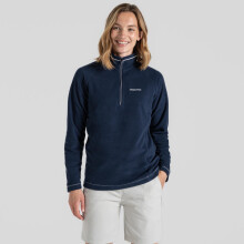 (16, Blue Navy) Craghoppers Womens Miska VI Half Zip Warm Winter Pullover Fleece