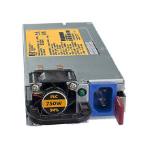 Hewlett Packard Enterprise Hot-plug power supply - 750 watts high-efficiency (HE) common slot