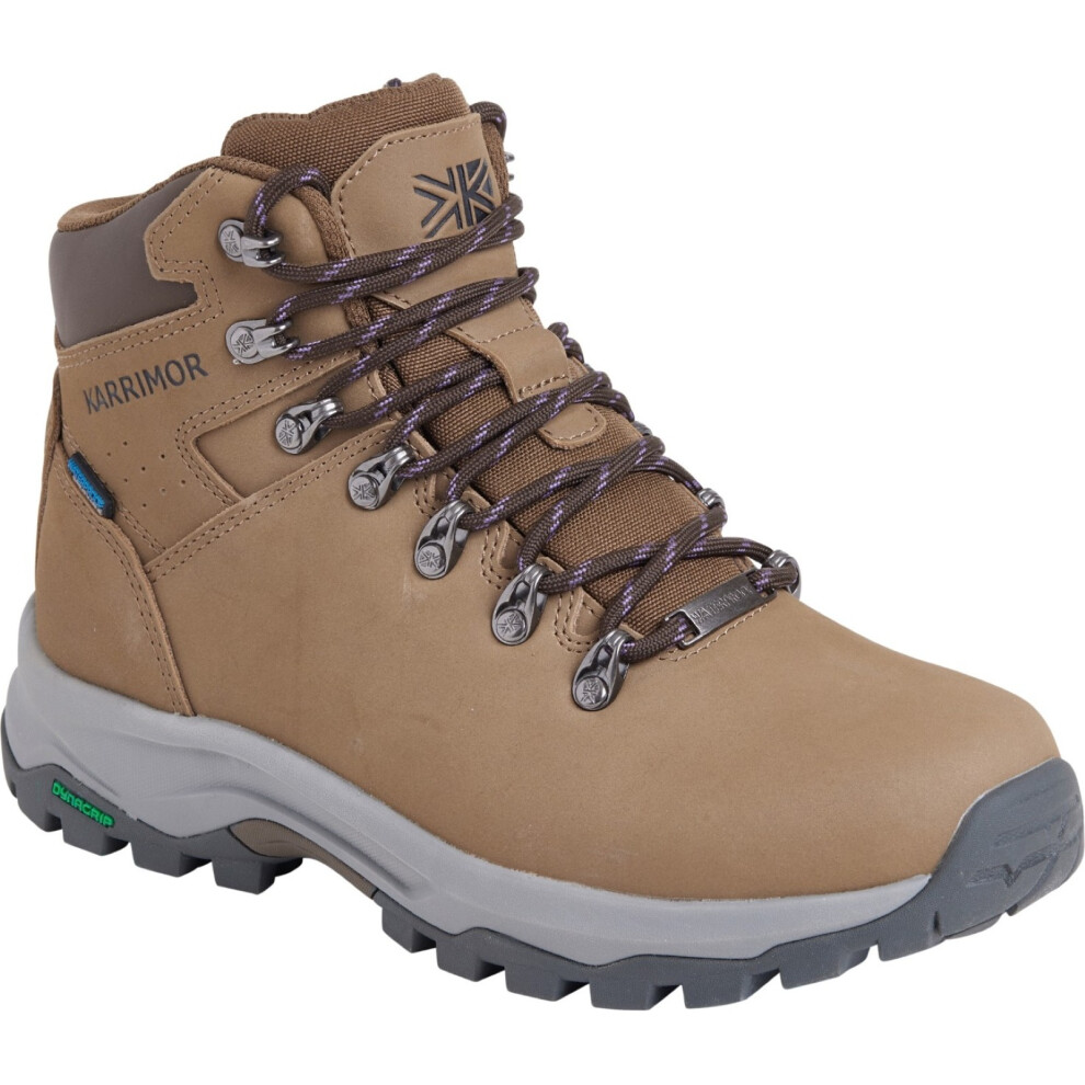 Karrimor (4 Uk, Brindle) Womens Mendip 4 Weathertite Leather Walking Boots