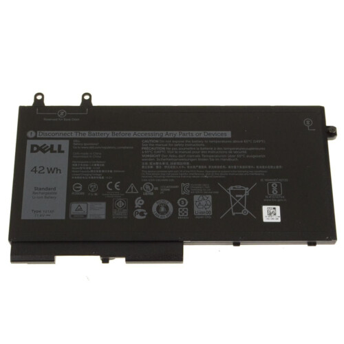 Dell Dell Battery 42WHR 3 Cell Lithium Ion