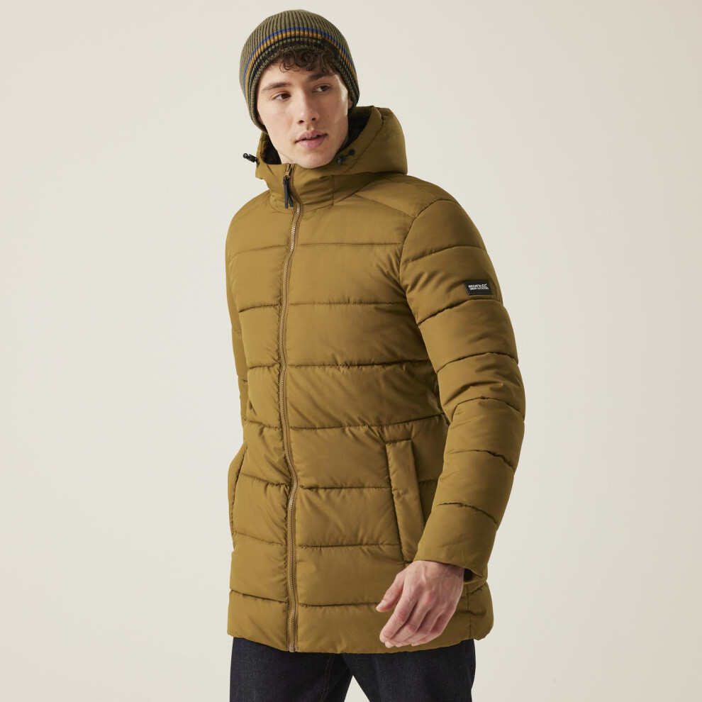 Regatta (2Xl, Umber) Mens Laviver Hooded Warm Winter Outdoor Padded Jacket Coat