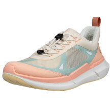 (6.5 - 7 UK (40EU), Dusty Peach/Limestone/Aquatic) ECCO Womens BIOM 2.2 Speedlace Trainers