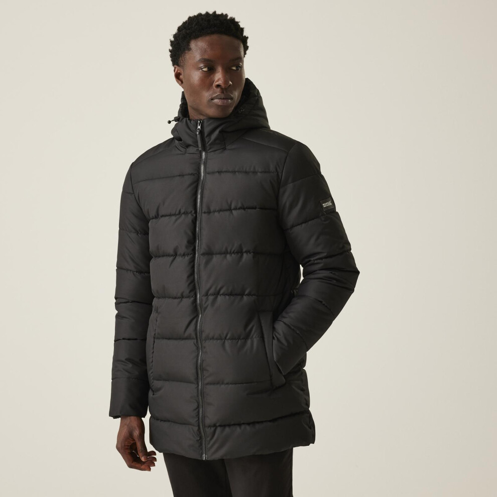 Regatta Men's Lakiver Padded Jacket - Black Xxl - Image 3