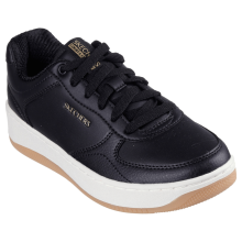 (8 UK, Black) Skechers Womens Sport Court 2.0 Core Essential Trainers