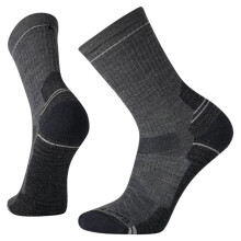 (L, Medium Grey) Smartwool Mens Hike Light Cushion Walking Crew Socks