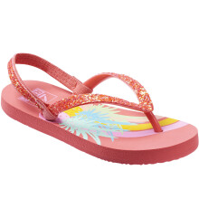 (6K UK, Pineapple Rainbows) Reef Children Kids Little Stargazer Prints Summer Sandals Thongs Flip Flops