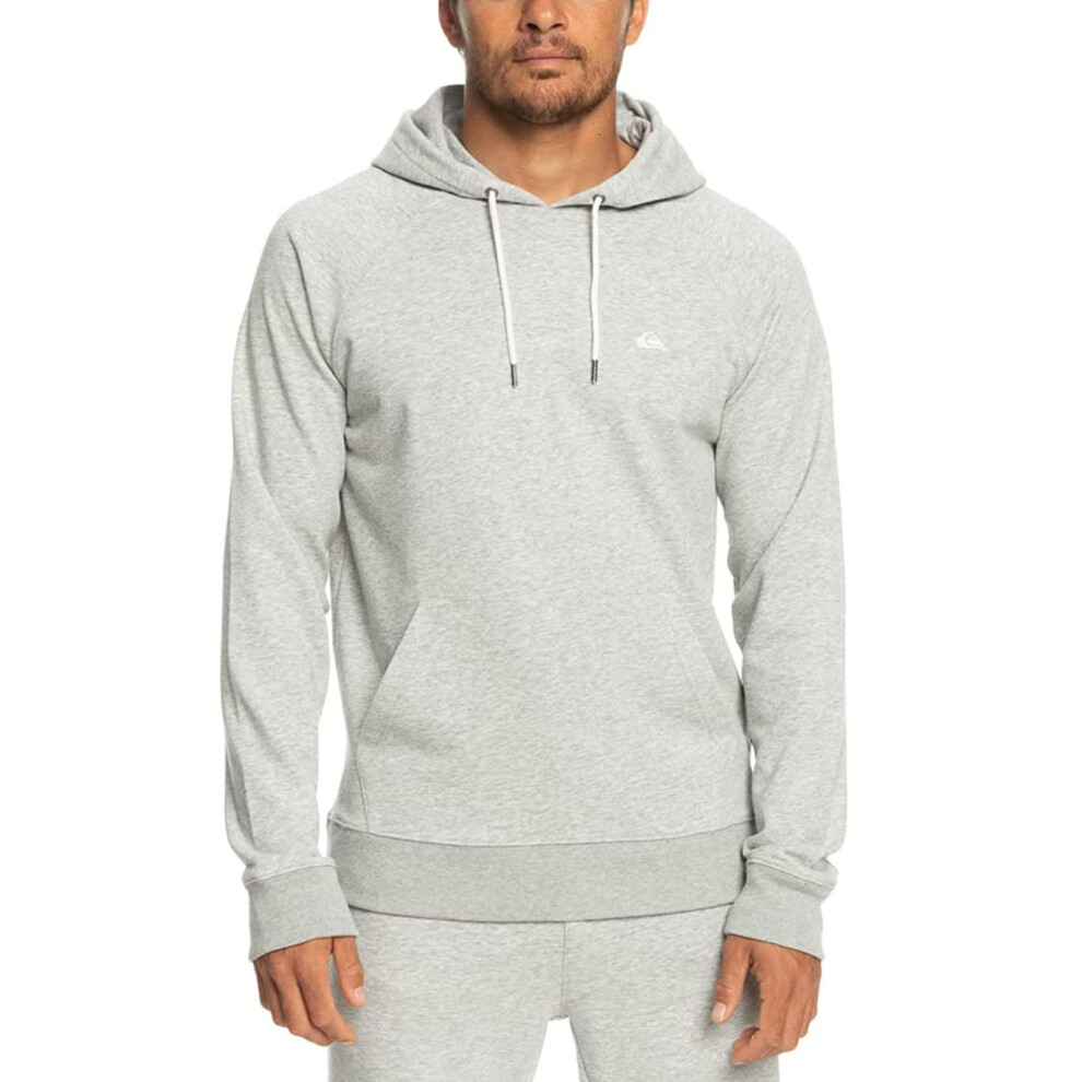 Quiksilver Mens Essentials Raglan Crew Neck Pullover Sweater Sweatshirt Hoodie