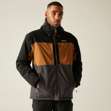 (3XL, Nut Brown/Black) Regatta Mens Maland Insulated Waterproof Jacket