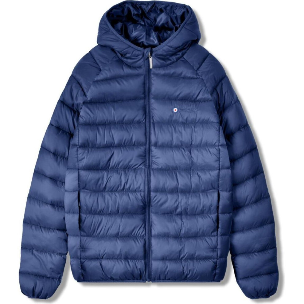 Lambretta (M, Navy) Mens Hooded Padded Jacket