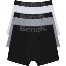 Bench Mens Conan 3 Pack Elasticated Underwear Boxers Boxer Shorts - Assorted