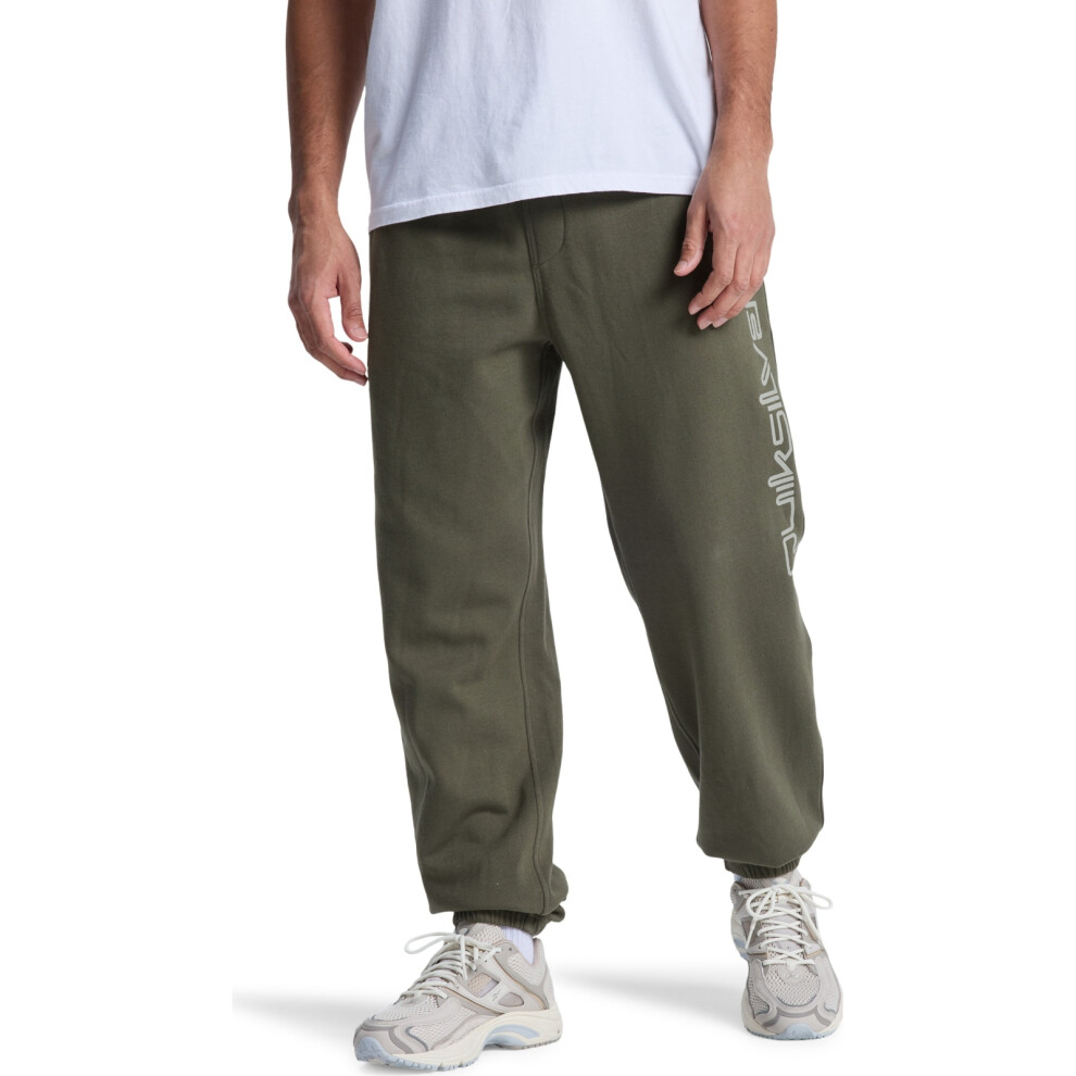 Quiksilver (2Xl, Grape Leaf) Mens Graphic Jogger Elasticated Joggers
