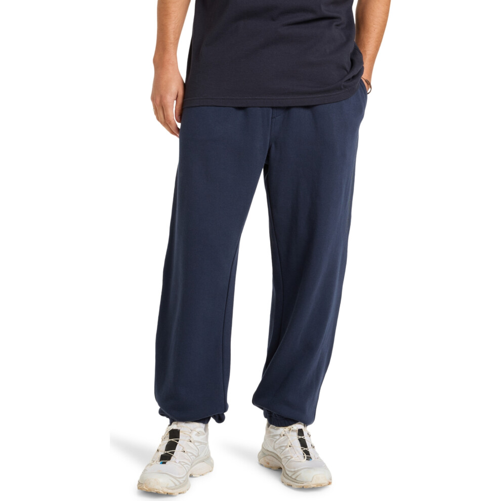 Quiksilver (S, Dark Navy) Mens Graphic Jogger Elasticated Joggers