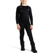 Dare 2b Kids Elate II Warm Long Sleeve T-Shirt Bottoms Baselayer Set - Black