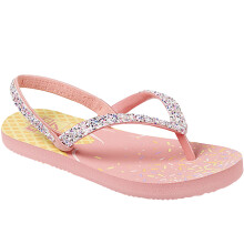 Reef Girls Kids Little Stargazer Summer Beach Sandals Flip Flops - Ice Cream