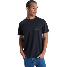 (2XL, Black) Quiksilver Mens EV Mini Logo Crew Neck Short Sleeve T-Shirt