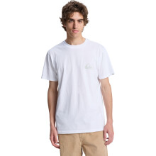 (M, White) Quiksilver Mens EV Mini Logo Crew Neck Short Sleeve T-Shirt