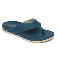 (11 UK, Deep Sea/White) Reef Mens Cushion Bonzer Summer Beach Pool Sandals Thongs Flip Flops