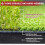 Golf Hitting Practice Mat 23.6x15.8''(60x40cm) Heavy-Duty Foldable 4