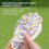FINGER TEN Golf Glove Men(White-1 Pack, L-Worn on Left Hand) 6