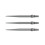 winmau WINMAU - Switch Points - Carbon Steel Tip - Threaded Rapid-Change Mechanism - 1 Set per Pack - Smooth Silver Effect 30mm - Professional Darts Accesso 5
