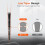 Full Choice Golf Grips 13-Pack, High Traction, White Standard 3