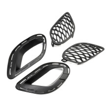 Bumper Fog Light Grille Cover Bracket Kit for Charger 2015-2022, 68280492AA 68280493AA 68280498AA 68280499AA