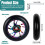 2 PCS 100mm Replacement Stunt Scooter Wheels, Neo Stunt Scooter Wheels 2