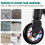 2 PCS 100mm Replacement Stunt Scooter Wheels, Neo Stunt Scooter Wheels 5