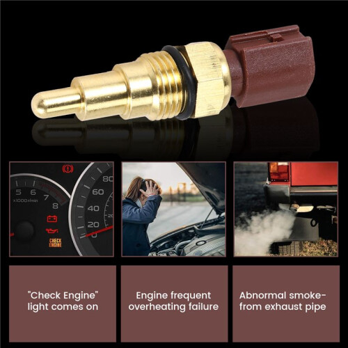 Temperature Sensor B6S718840 Engine Coolant Temperature Sensor for  MX-5 1.6 Mk1 2