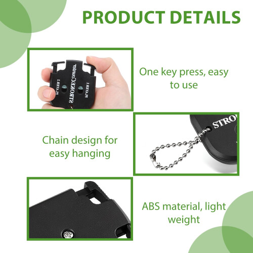nllkii Portable digital Golf Score Counte 2 Player with Keychain 2
