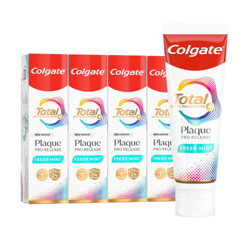 Colgate Colgate Total Plaque Pro Release mint 75ml x 4