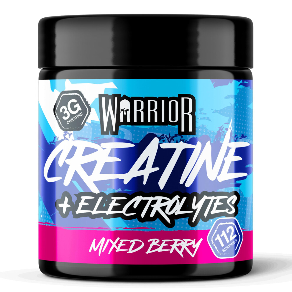 Warrior Creatine Monohydrate + Electrolytes 360G (112 Servings) –