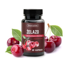 Skoczylas Żelazo 3 Formy z Witaminą C 60 kapsułek