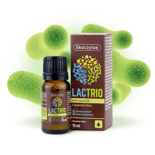 Skoczylas Lactrio, Probiotic In Drops, 10 Ml