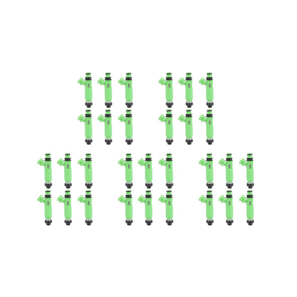 30Pcs/Lot Fuel Injectors 195500-3170 1955003170 Md332733 For Montero Sport 3.0L 6G72 1998-2003 4713334261066