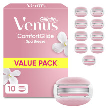 Gillette Venus Comfortglide Spa Breeze Women's Razor Blade Refills, Pack of 10-3