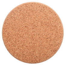 60X Cork Coasters with Lip for Drinks Absorbent Thick Rustic Saucer with Holder Heat & Water Resistant