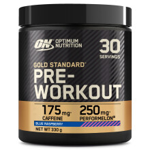 Optimum Nutrition Gold Standard Pre Workout Powder, Energy Drink with Creatine Monohydrate, Beta Alanine, Caffeine and Vitamin B Complex, Food Supple