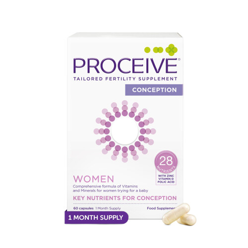 Proceive Fertility Supplements for Women - Vegan Conception Vitamins
